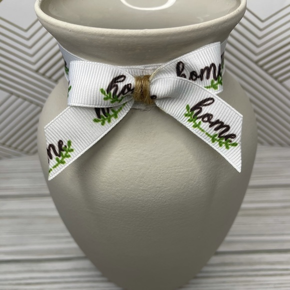 Hand painted glass vase - Picture 2 of 10